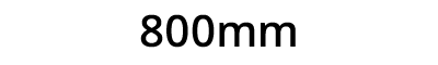 800mm
