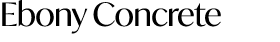 Ebony Concrete