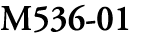 M536 01