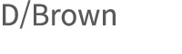 D Brown