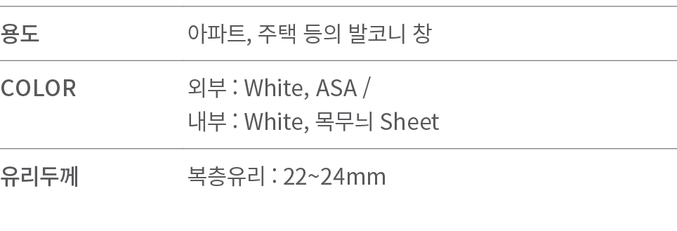   ,   ,            ,COLOR,   : White, ASA      : White,     Sheet,    ,     : 22 24mm