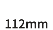 112mm