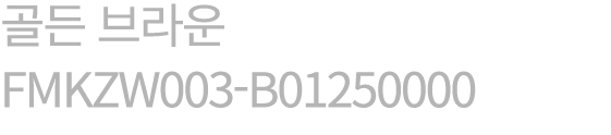 골든 브라운 FMKZW003 B01250000