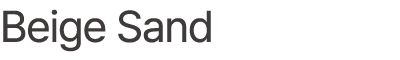 Beige Sand