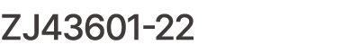 ZJ43601 22
