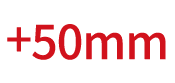 +50mm